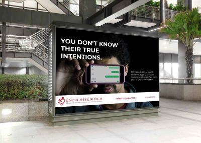 Enough is Enough Ad Campaign